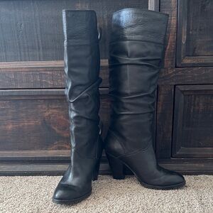 Zodiac Black Heeled Boots